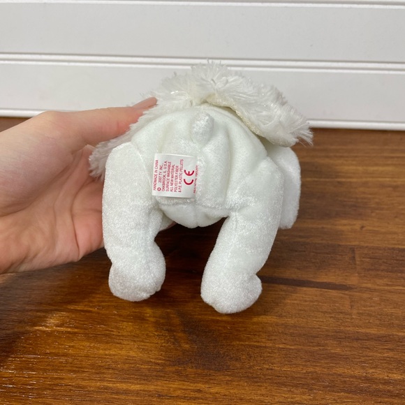 Ty White Bear with Angle Wings “Heavenly” - Picture 2 of 8